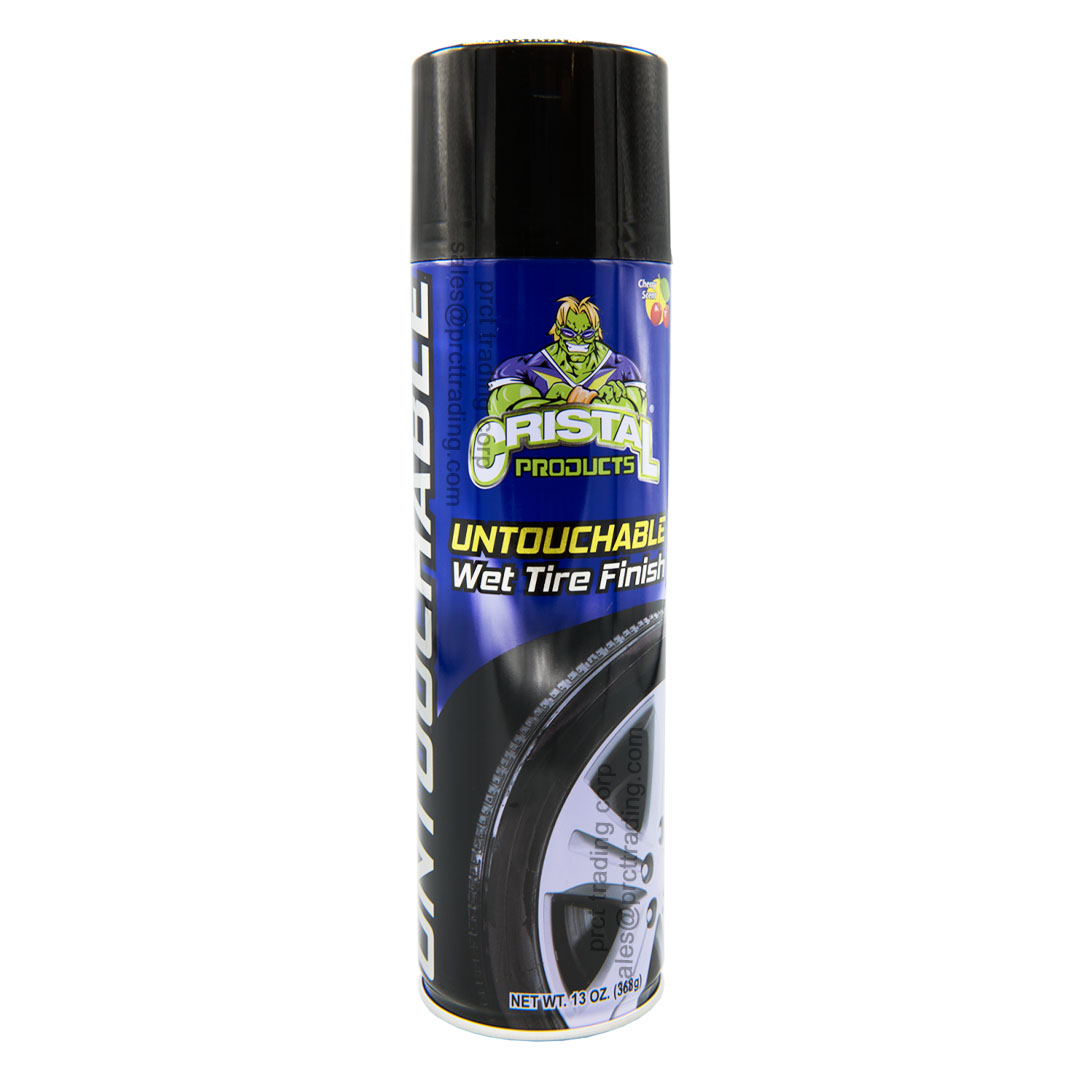 THE BOX: Untouchable Wet Tire Finish – Cristal Products