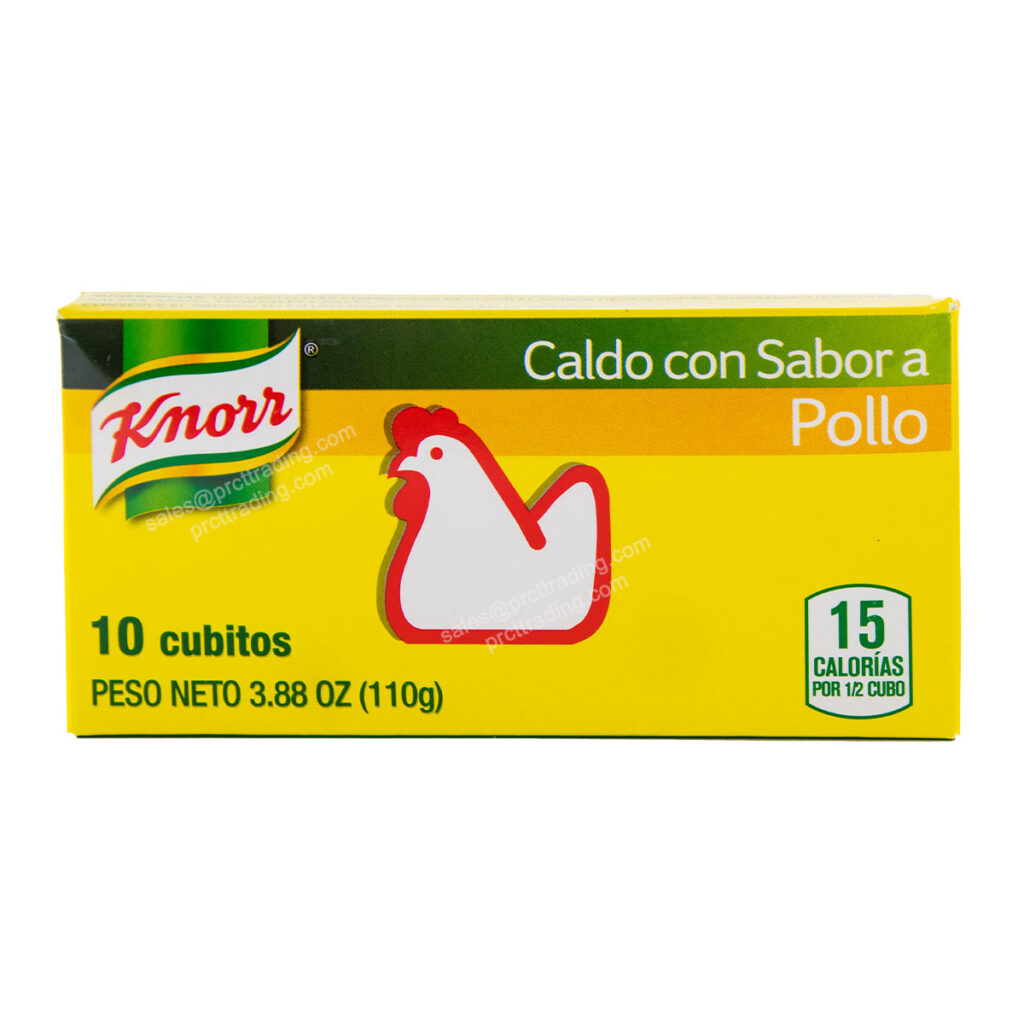 10 Cubitos Caldo con Sabor a Pollo Chicken Bouillon Cubes PRCT Trading